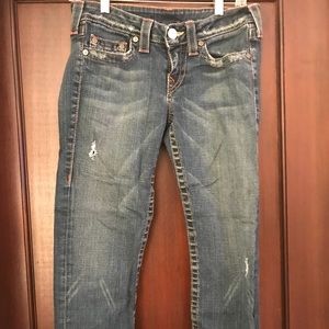 True Religion Cropped Pants